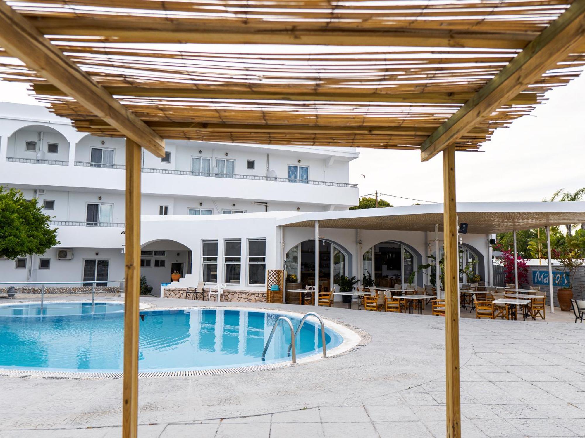 Manos Pension Faliraki Exterior photo